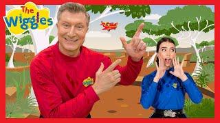 We Fly the Plane to the Outback ️ Aussie Animals Song with The Wiggles 