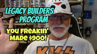 LEGACY BUILDERS PROGRAM: Made $900.00 Today, No Experience!