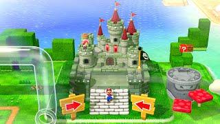 Super Mario 3D World's Amazing Secret Castle Level (Chomping Charvaargh Castle)
