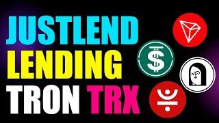 JUSTLEND STAKING DE TRON (TRX) LENDING DESCENTRALIZADO EN TRON