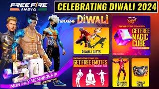 Diwali Event 2024 | free fire new event | Ff New Event | Upcoming events in free fire