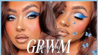Blue eyeshadow is IN 🩵 A Chatty Get Ready With Me | Makeup Tutorial