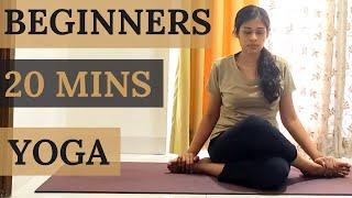 Yoga for Beginners - 20 Minutes Flow - At Home Practice