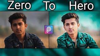 ZERO TO HERO Photo Edit In Picsart | Oil Paint+Retouch+Color Correction Editing | Picsart Tutorial