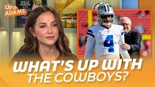 Kay Adams Reacts to Dak Prescott Saying Jerry Jones' Remarks on Contract Don't 'Hold Weight'