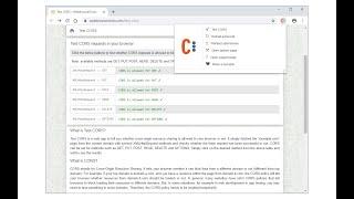Allow CORS - Browser Extension Review
