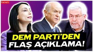 DEM Parti’den Ufuk Uras ile Devlet Bahçeli görüşmesi hakkında flaş açıklama! Af mı çıkacak?