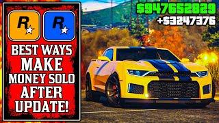 The BEST WAYS To Make Money SOLO After UPDATE in GTA Online! (GTA5 Fast Money)