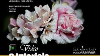 How no make silk flowers - video tutorial "Flower Crown"