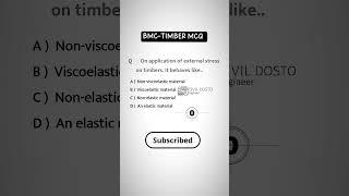 bmc timber mcq #civil_engineering #civil_engineering_mcq #gatece #bmcmcq #bmc #timber #shortvideo