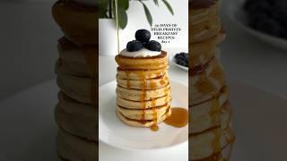 High-protein Breakfast Idea: Fluffy Pancakes #highprotein #healthyrecipes #glutenfree