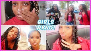 I SPENT THE WEEKEND WITH MY SISTER AND FRIEND, GOT MY HAIR AND NAILS DONT & MORE | YOSHIDOLL