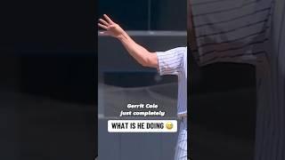 Gerrit Cole embarrassed himself..