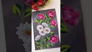 Pink nelken in onestroke painting #art #diy #tutorial