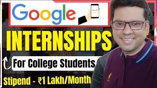 Big Update! Google Hiring Online Interns | Google Internships 2023 | For Students & Graduates