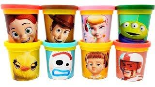 Colors can be learned with McDonald's Toy Story 4 Figures. (set of 8)