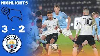 Manchester City u18 2-3 Derby County u18 | Highlights & All Goals Premier League Cup 2024