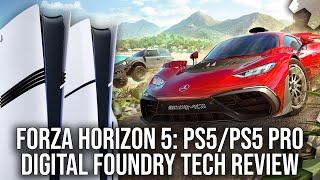Forza Horizon 5 - PlayStation 5/PS5 Pro DF Tech Review - Undiminished Excellence