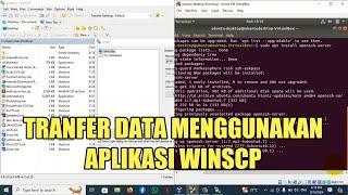 CARA TRANFER DATA MENGGUNAKAN APLIKASI WINSCP