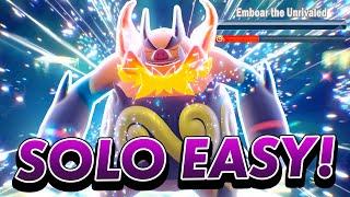 FASTEST Pokemon BUILDS to SOLO 7 Star EMBOAR Tera Raid in Scarlet and Violet DLC