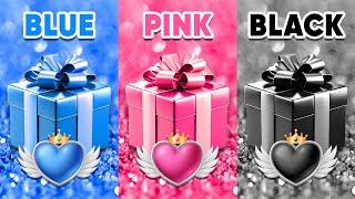 Choose Your Gift...! Blue, Pink or Black  How Lucky Are You?  Quiz Shiba