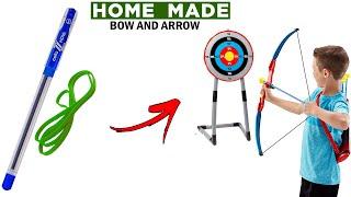 how to make arrow and bow at home | how to make archery bow and arrow at home