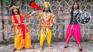 *FAKE KING* IN PUBLIC PRANK ( With Mantri & Sainik)- नकली महाराजा | Crazy Public Reactions