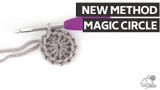 Crochet Magic Circle: Right Handed: New Method