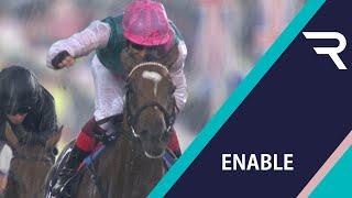 Enable's first Group 1 success in the 2017 Investec Oaks at Epsom - Racing TV