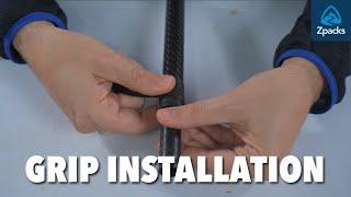 Zpacks Carbon Fiber Staff | Grip Installation