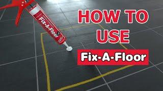 How to use Fix-A-Floor to Repair Loose Tiles