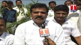 MLA Kranthi Kiran Planted Saplings | Green Challenge | T News Telugu