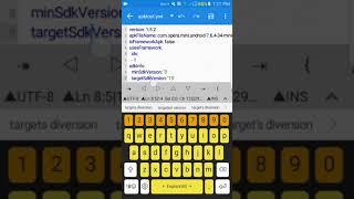 How to change Minimum SDK Android Version Using Apktool X