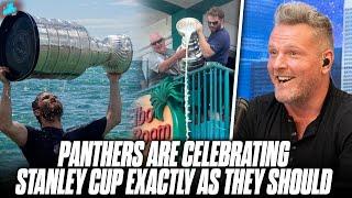 The Florida Panthers Are Celebrating Their Stanley Cup Win Right | Pat McAfee Reacts