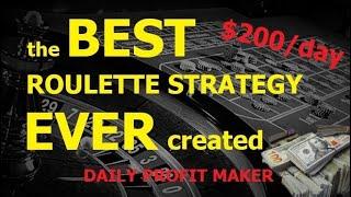 BEST ROULETTE STRATEGY EVER to WIN | FOLLOW the LEADER Roulette Strategy | Make $200 daily