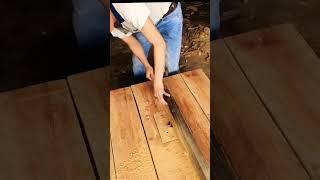 How to-Build removes excess wood creating hollow wood edges with sharp cutting edge easily #shorts