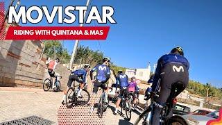 On the Road with Movistar Team - Nairo Quintana & Enric Mas