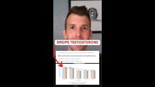 Common diet recommendation drops testosterone (according to research)