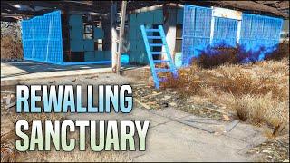 Rewalling Sanctuary  Fallout 4 No Mods Shop Class