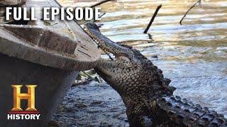 Swamp People: Scary Vampire Gator Preys on Troy's Turf (S8, E4) | Full Episode