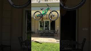  CRAZY Mountain Bike Drop Test!!  FROM A ROOF!