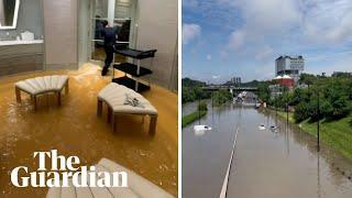 Record rainfall hits parts of Toronto