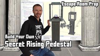 Learn to Make Your Own Rising Pedestal Escape Room Prop