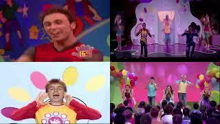 Hi-5 It's a party comparison (AUS, UK and House)