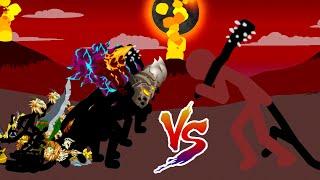 GIANT VOLTAIC/GIANT BOSS, GIANT LEADER, SWORDWRATH (X999 VS X1) GIANT VOLTAIC RED | STICK WAR LEGACY