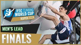 IFSC Men Lead Final Koper 2024 World Cup