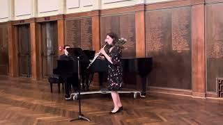 Italian Dance by Madeleine Dring performed by Ann Lemke, oboe and Jack Naglick, piano