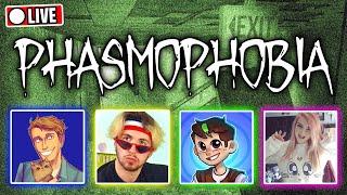 PHASMOPHOBIA with THE GANG!! /w LDShadowLady, SmallishBeans & Oli!