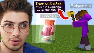 Minecraft ama ÖZEL BALTALAR VAR!