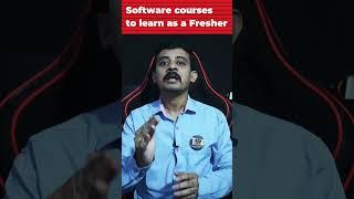 Software courses to learn as a fresher #teluguwebguru #softwarejobs #fresherjobs